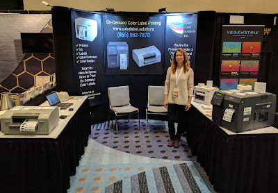 Beatriz Molina of Color Label Solutions at the Seed to Sale Show