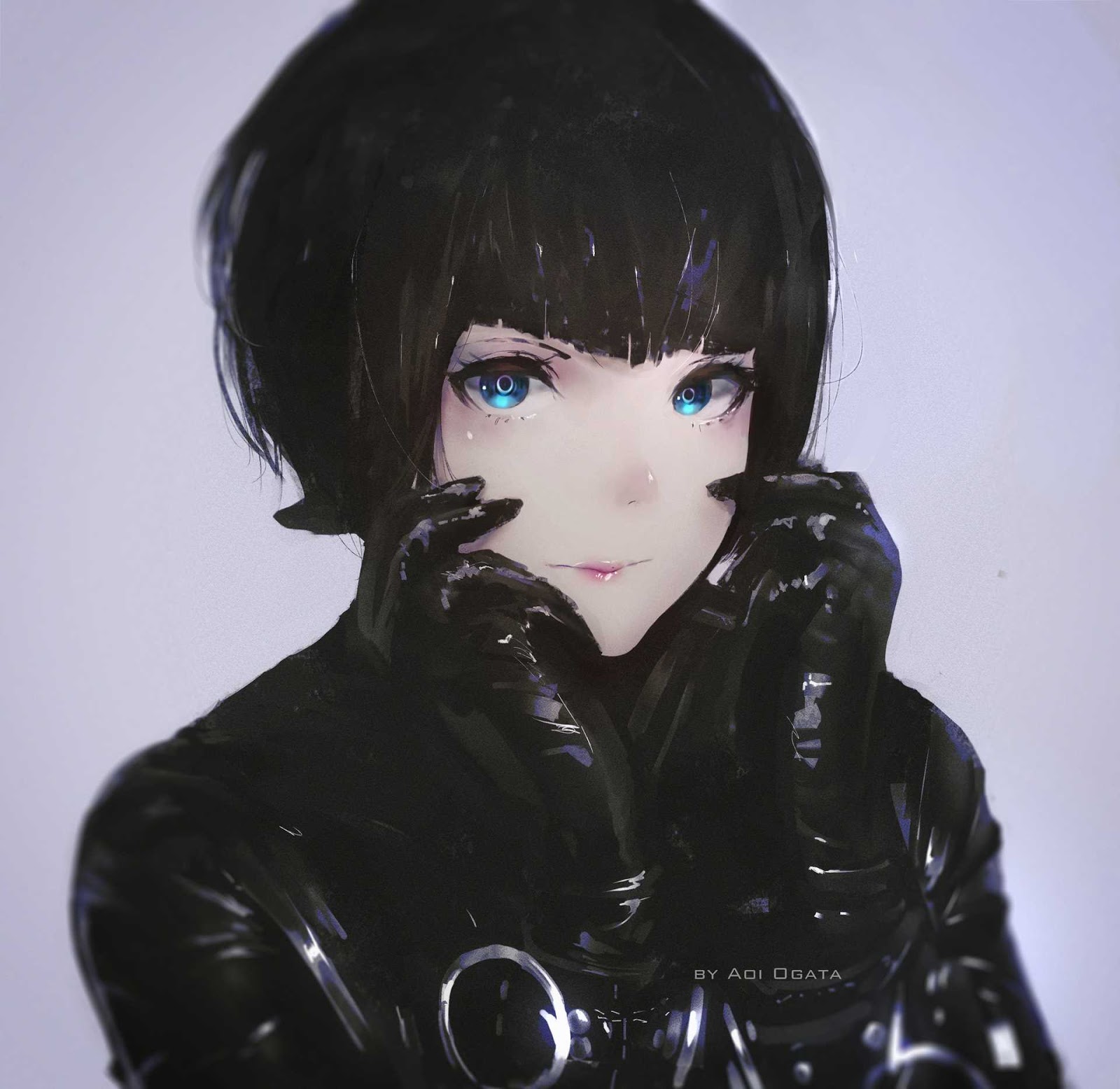 Realistic Anime Digital Paintings By Aoi Ogata