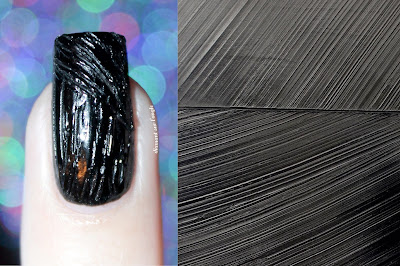 Soulages inspired Nail Art