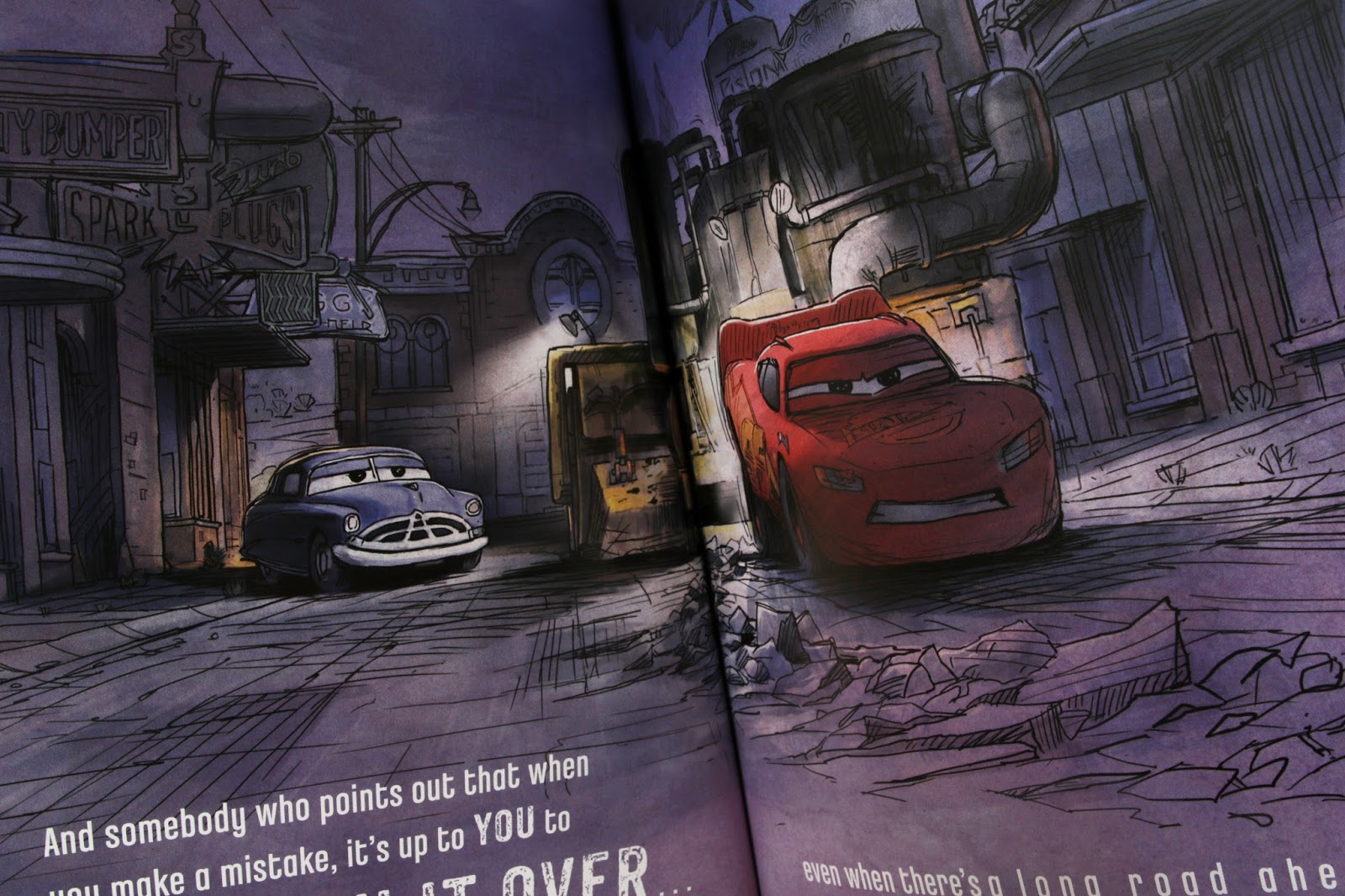 disney pixar Cars 3 "Lead the Way" Book Review
