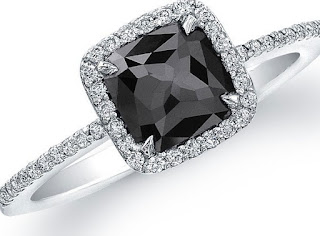 Black Diamond Engagement Rings for women