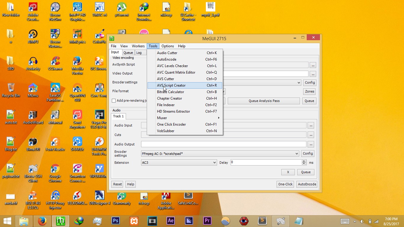 Cara encoding video menggunakan aplikasi MeGUI - Generasolo