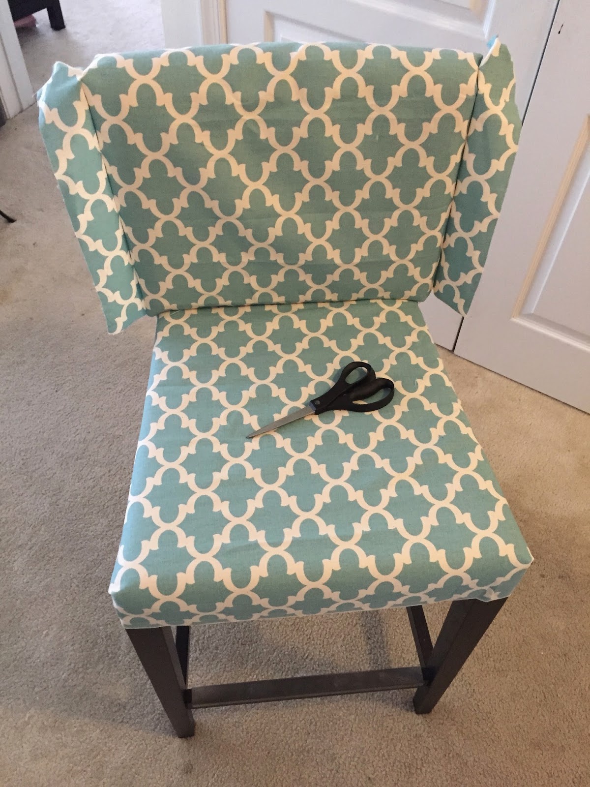 Diy Reupholster Chair No Sew Easy no sew tutorial on how to Upholster
