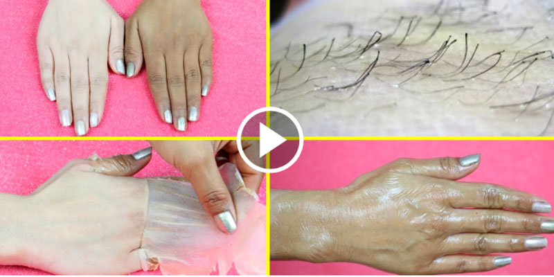 Milky Hair Removal Wax Remove Facial Hair Unwanted Hair