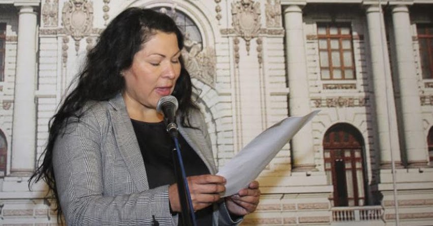 Congresista Yesenia Ponce pidío perdón a Keiko Fujimori por caso Chinecas Congresista Yesenia Ponce pidío perdón a Keiko Fujimori por caso Chinecas
