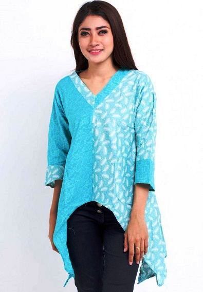 Model Baju Batik Wanita Terbaru Model Baju Batik Wanita Terbaru