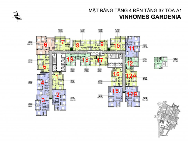 Bán căn hộ 5 Sao Vinhomes Gardenia Hàm Nghi - 1