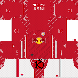 New York Red Bulls 2019 Kit - Dream League Soccer Kits