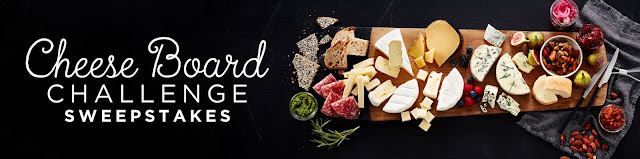 Cheese Board Challenge Sweepstakes Castello Cheeses wants you to enter each month through the end of the year for a chance to win one of their awesome cheese board kits worth $1000 each!