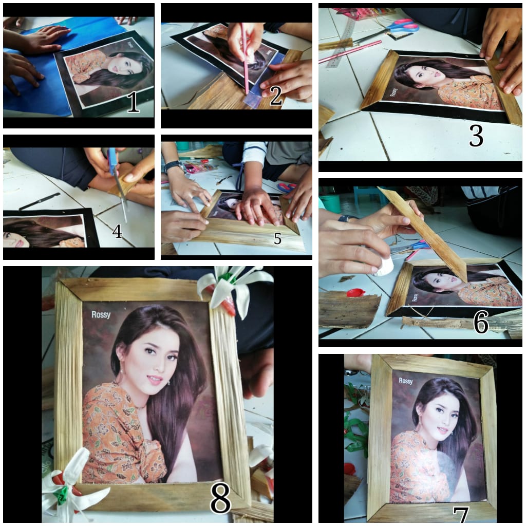 Cara Membuat Pigura Dari Pelepah Pisang Cara Membuat Pigura Dari Pelepah Pisang