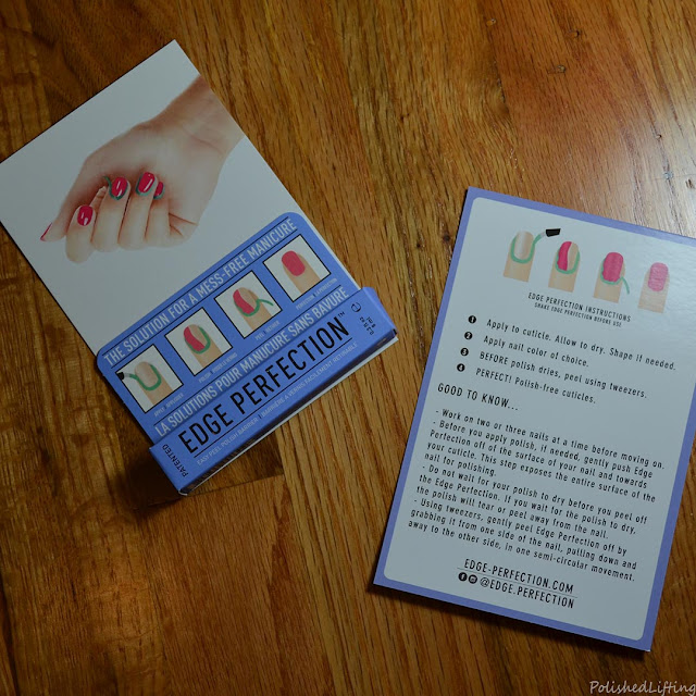 Polished Lifting Edge Perfection Easy Peel Polish Barrier Review