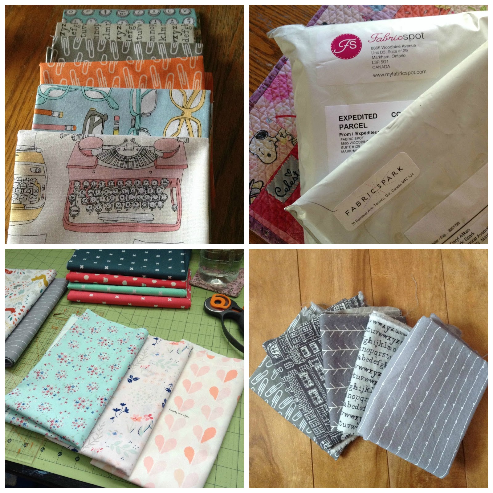 My List for Canadian Online Modern Fabric Stores