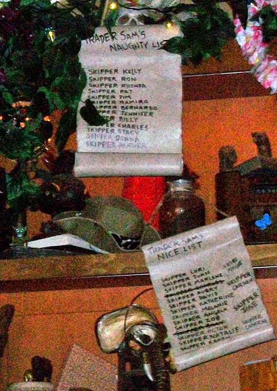 The Pineappleman's Tiki Blog Christmas Time at Trader Sam's 2011