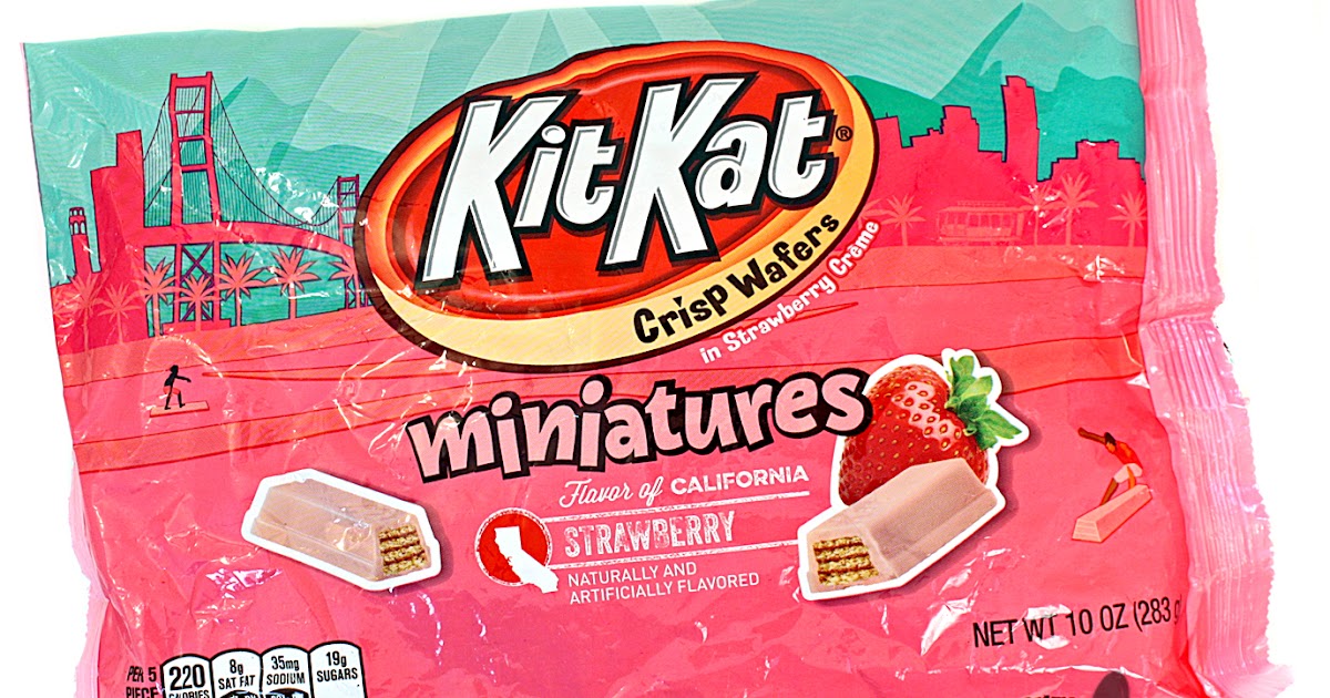 Sometimes Foodie Flavor of California Strawberry KitKat Bars CVS