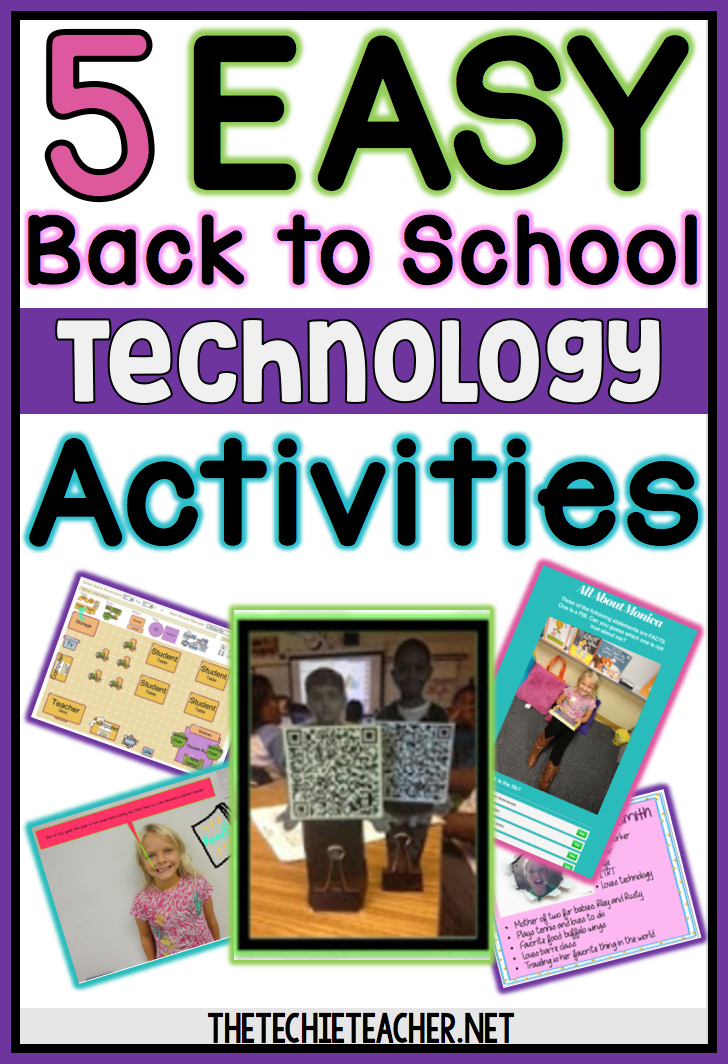 5 EASY Back to School Technology Projects The Techie Teacher®