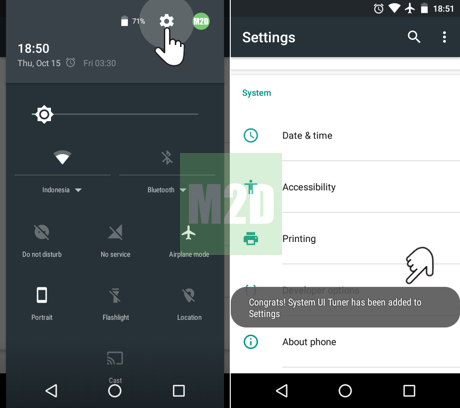 Cara Mengaktifkan System UI Tuner di Android 6.0 Marshmallow