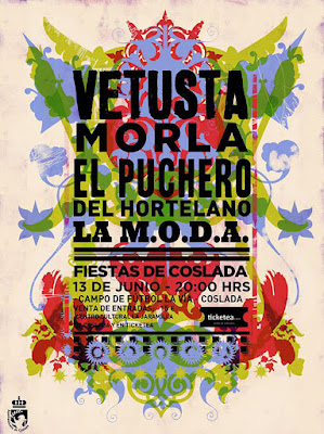 Vetusta Morla, Puchero del Hortelano, La MODA, Fiestas, Coslada, 2015, Concierto
