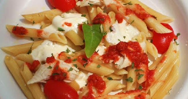Chicken Penne Mozzarella Marinara | What's Cookin' Italian Style Cuisine