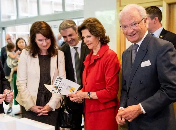 King Carl Gustaf and Queen Silvia attended an event at the Embassy of Sweden and visited the National Museum of Modern Art in Tokyo