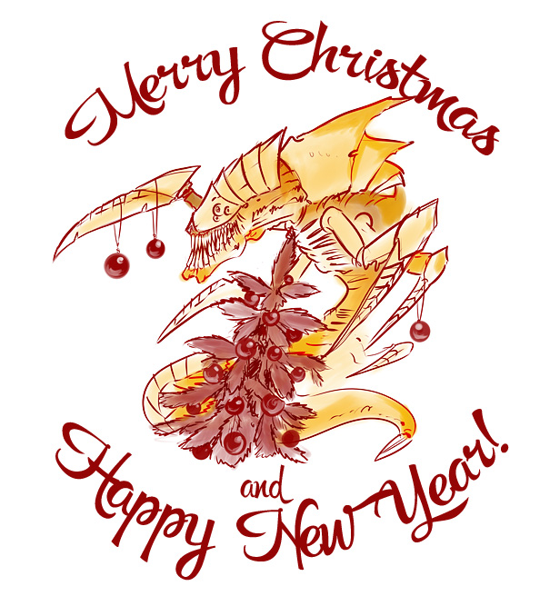 Happy new year! Hydracast: I wish you a Happy New Year!