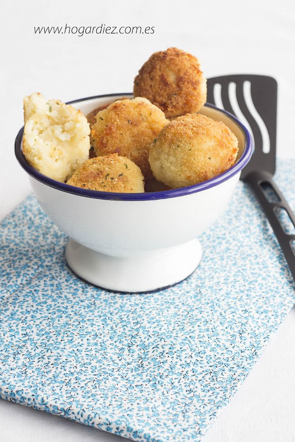 Receta buñuelos de arroz