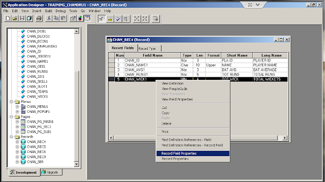 PEOPLESOFT BLOG 4 U : 5. How to insert a prompt table in peoplesoft record?