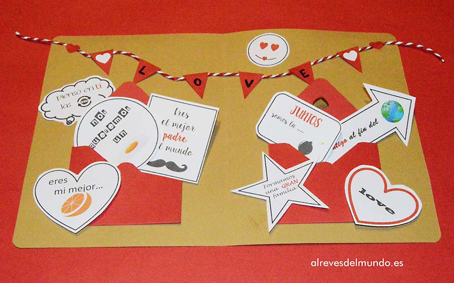 como hacer tarjeta san valentin