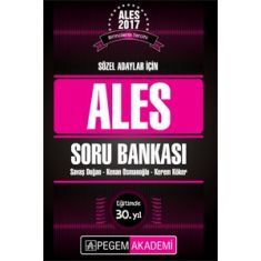 Pegem ALES Sözel Adaylar İçin Tamamı Çözümlü Soru Bankası (2017) Pegem ALES Sözel Adaylar İçin Tamamı Çözümlü Soru Bankası (2017)