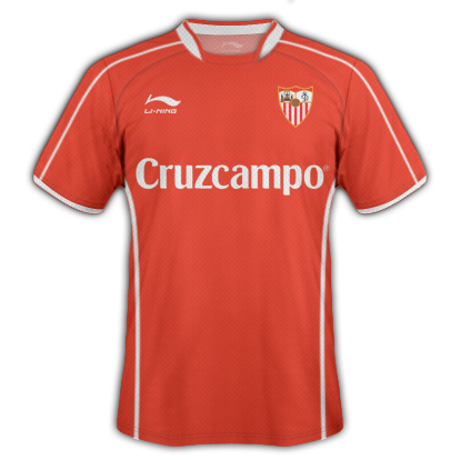 Diseños camisetas Li Ning Sevilla 11/12 - Away Kit (Fantasy Kits)