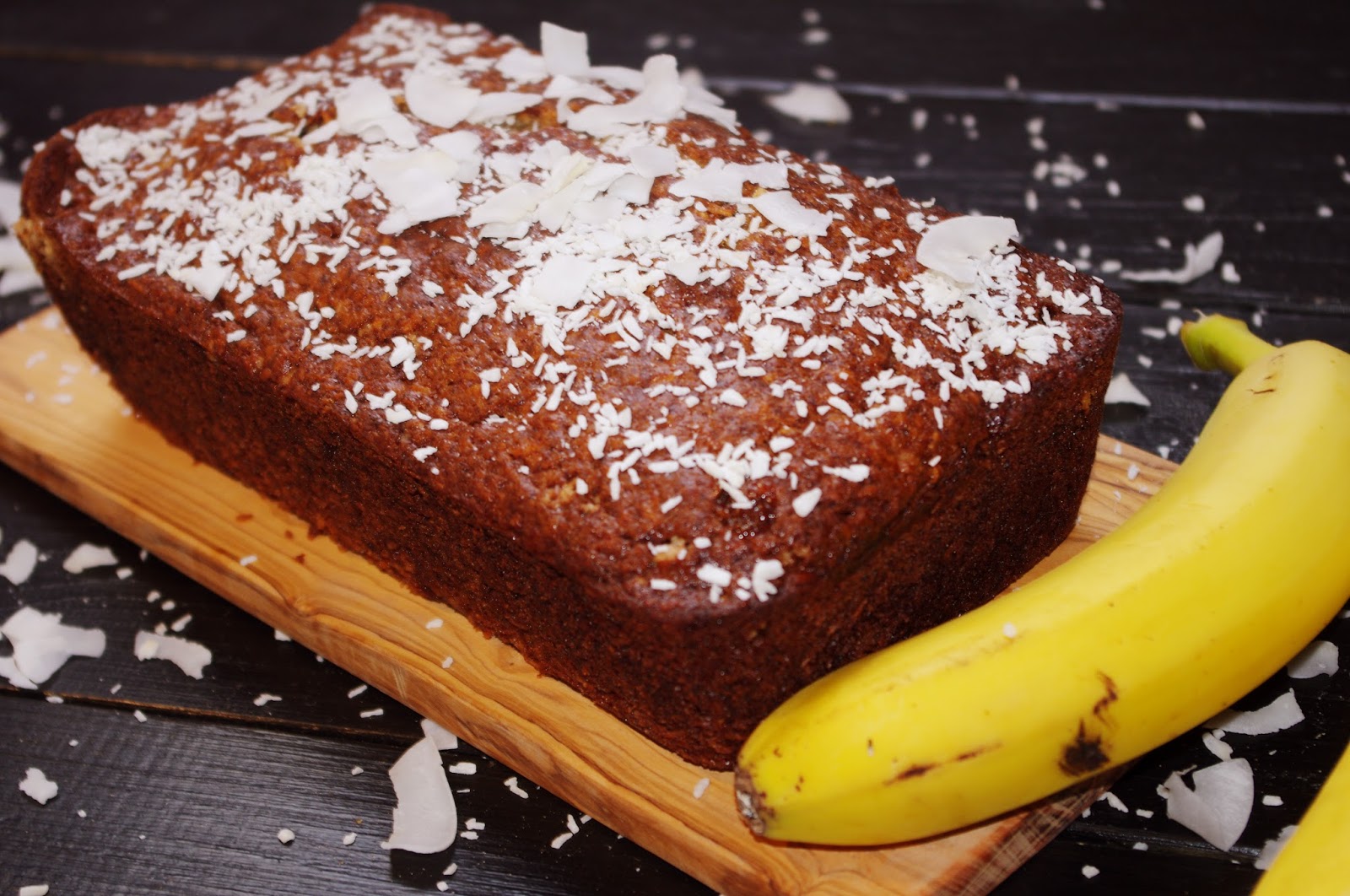 Self-Baked : Bananen-Kokos-Brot