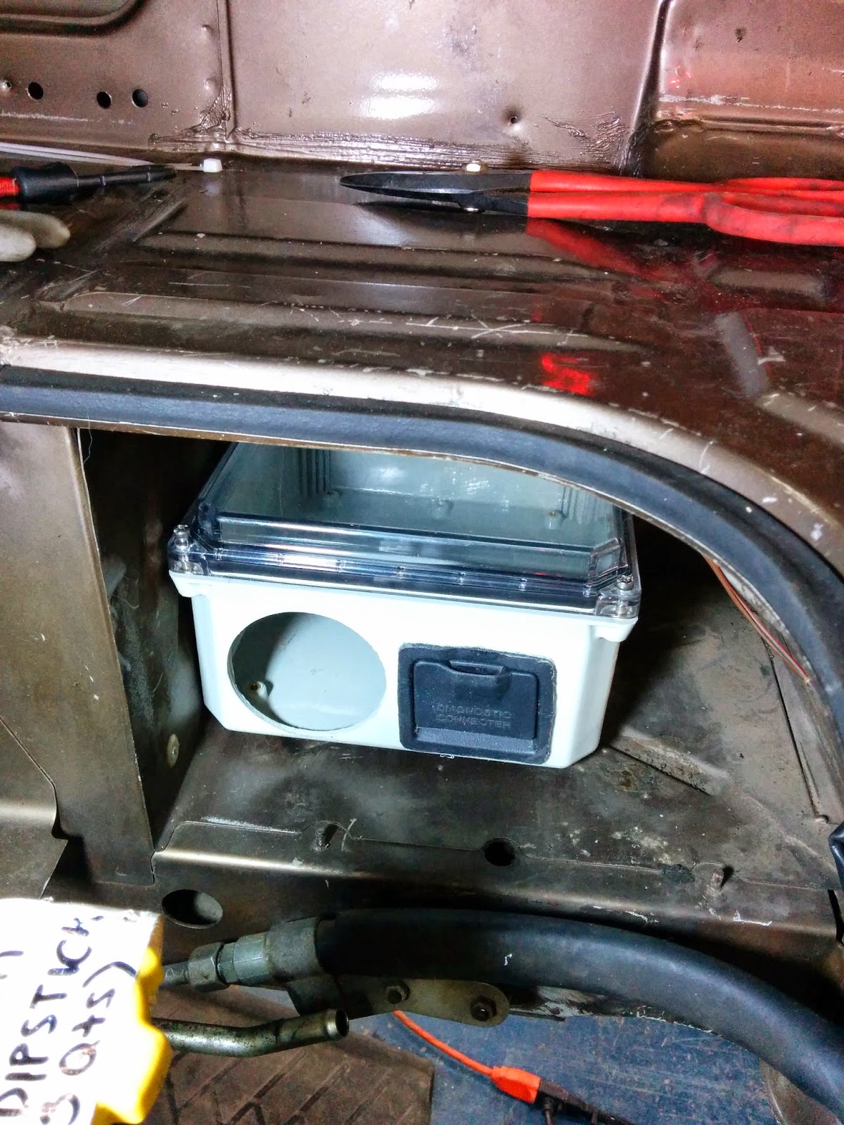 Love'n it out West-falia: Subaru ECU Placement - Rear Passenger Tail