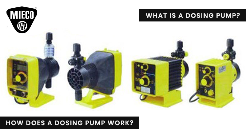 dosing pump working