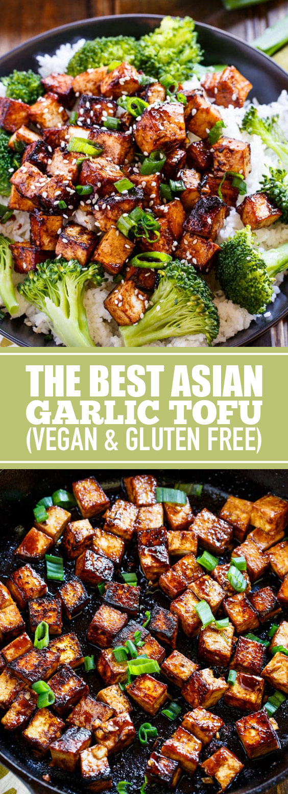 The Best Asian Garlic Tofu (Vegan & Gluten Free) tofu vegan Idntimesnews