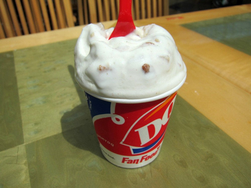Frozen Friday Dairy Queen Apple Pie Blizzard