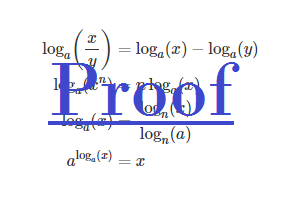 Pembuktian Sifat Sifat Logaritma Master Matematika Fisika