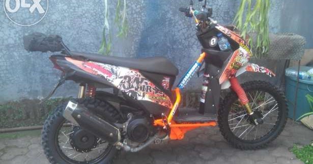 Honda Beat FI Modifikasi trail minimalis: Contoh dan referensi