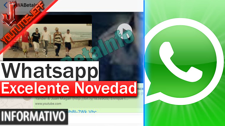 Excelente Novedad de Whatsapp