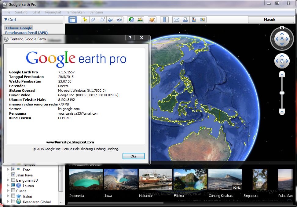 Download Google Earth Pro 7.1.5.1557 Offline Installer Multilingual