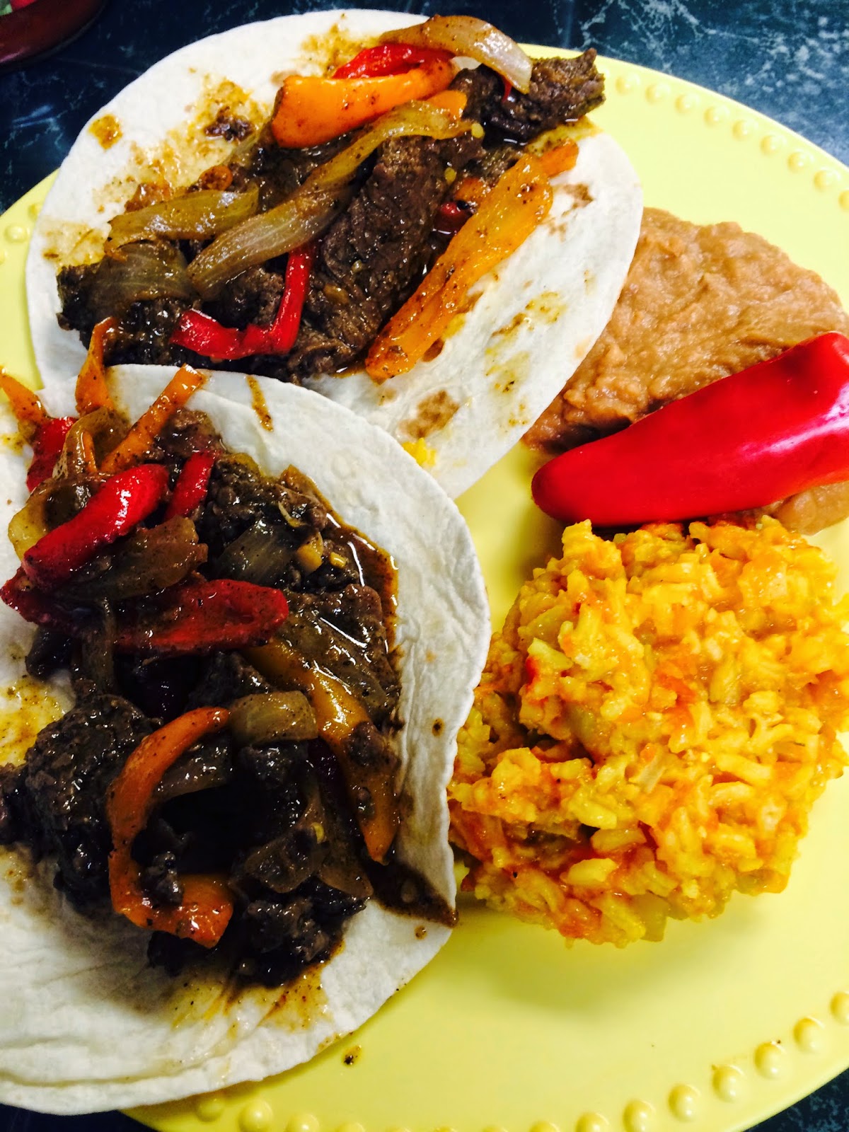 The Ranch Kitchen The Ranch Kitchen's Mojito Lime Fajitas with Spanish