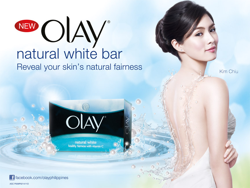 olay natural white spf