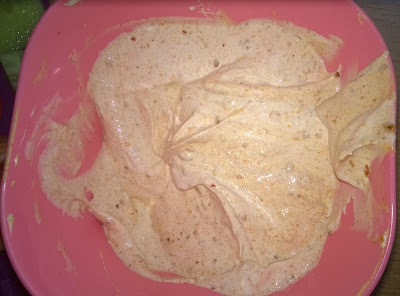 Chakalaka Gewürz als Dips.