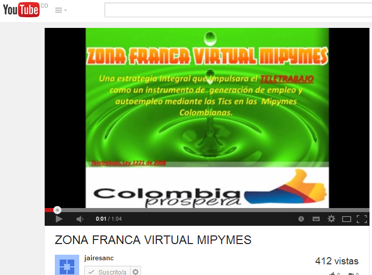 ZONA FRANCA VIRTUAL MIPYMES ......  https://www.youtube.com/watch?v=XPl_jhroTqc