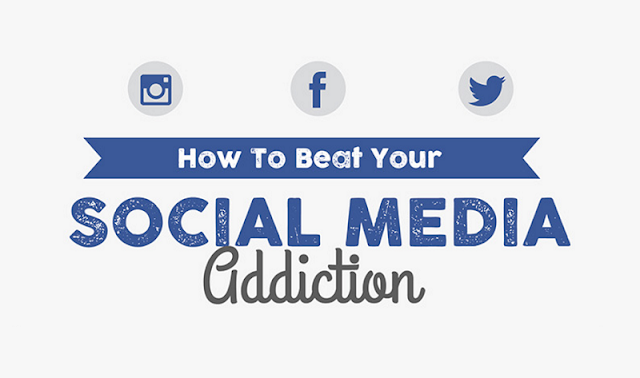 How to Defeat a Social Networking Addiction (infographic)