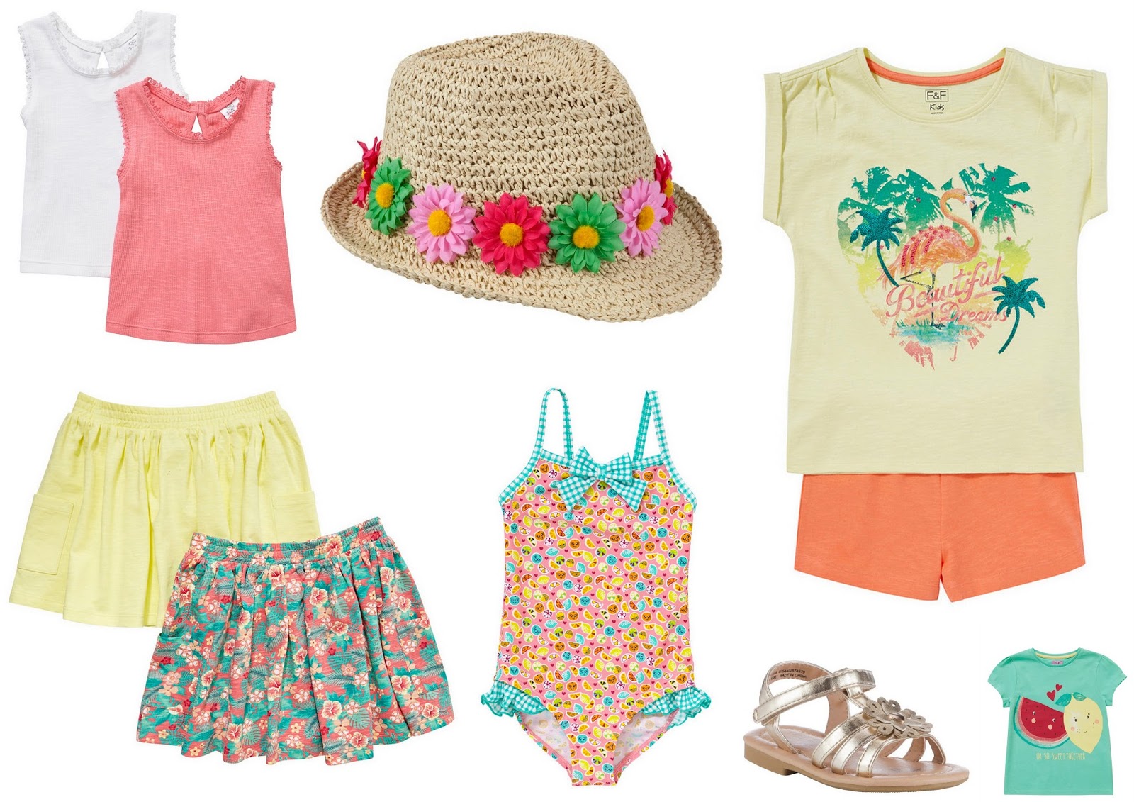 Fantastic Summer Fashion for Kids from F&F The Sandpit