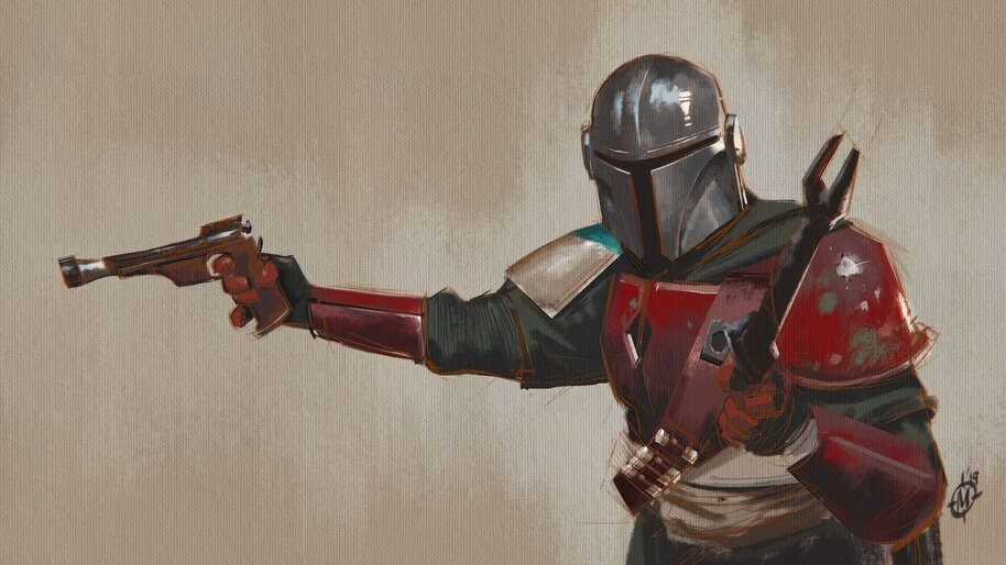 Mandalorian, Art, 4K, #7.752