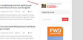 Cara terbaru membuat tombol subscribe di blog Cara terbaru membuat tombol subscribe di blog