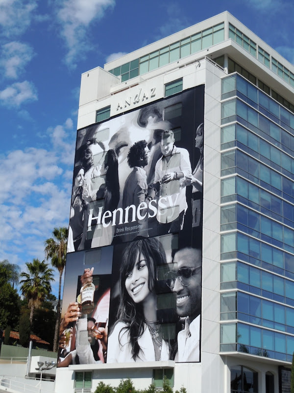 Hennessy Cognac billboard