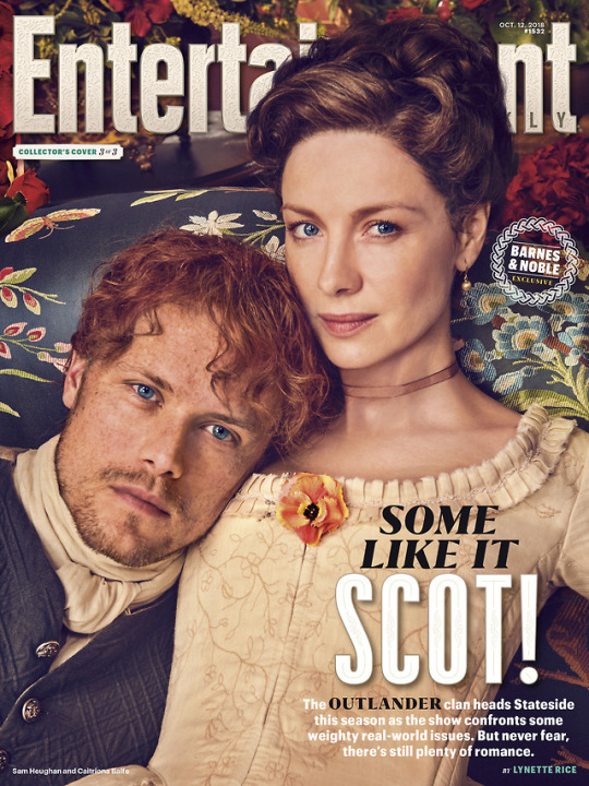 VJBrendan.com: Outlander's Sam Heughan & Caitriona Balfe on the Cover