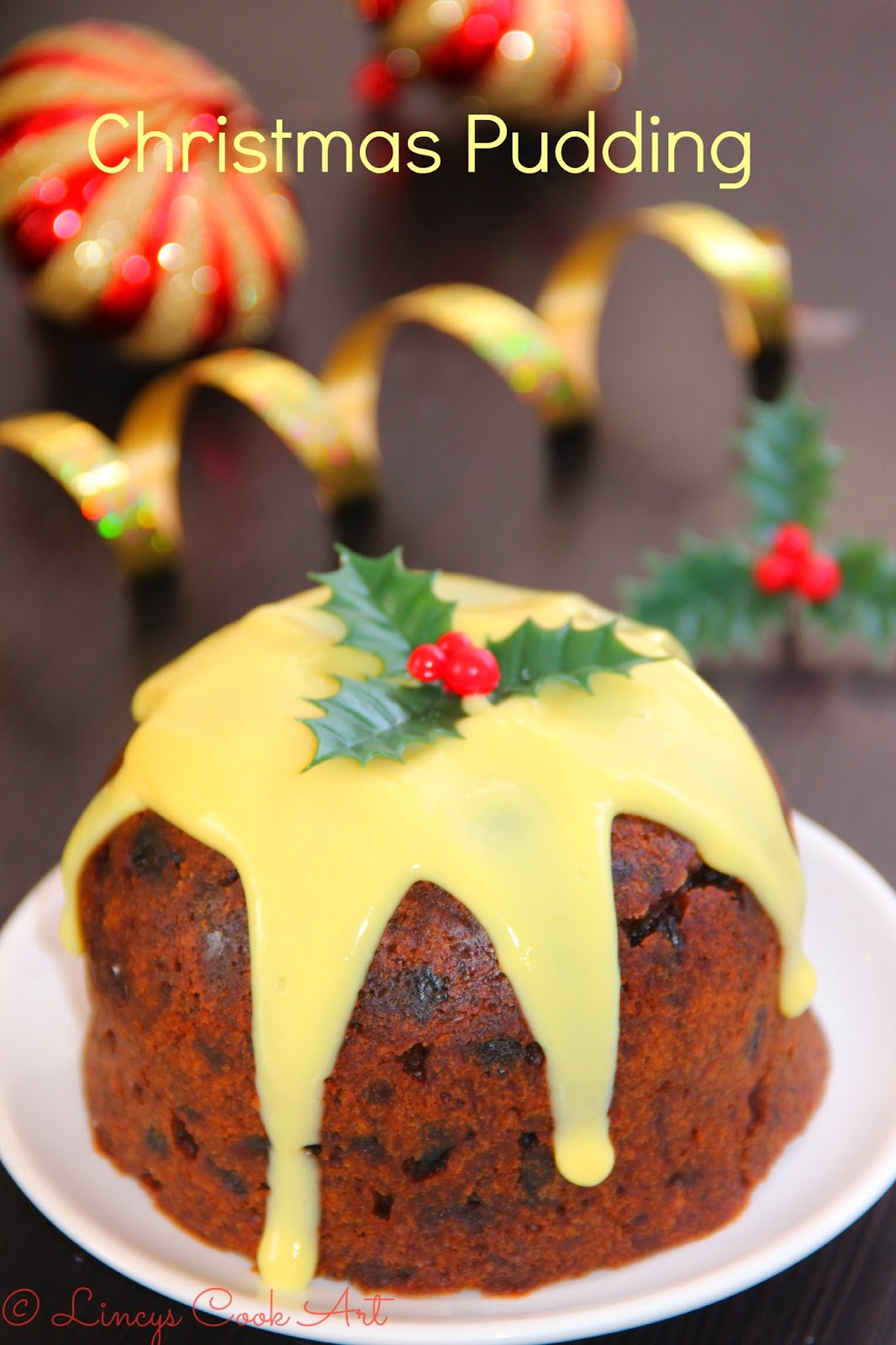 Ultimate Christmas Pudding/ Traditional Steamed Christmas Pudding (No