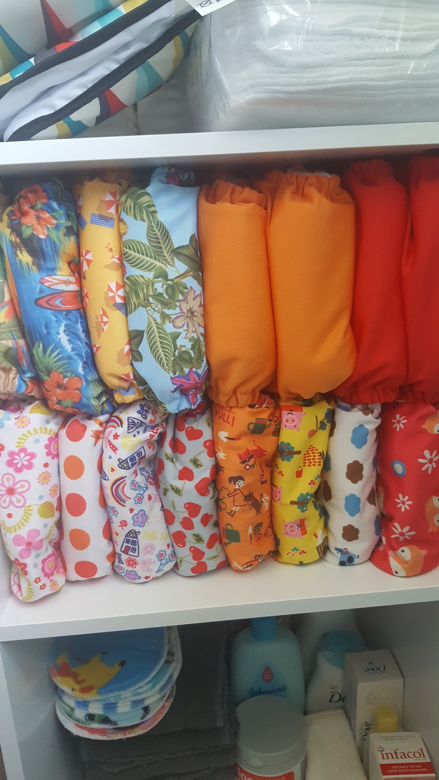 Dogs, a Baby & Me The Cloth Nappy SetUp